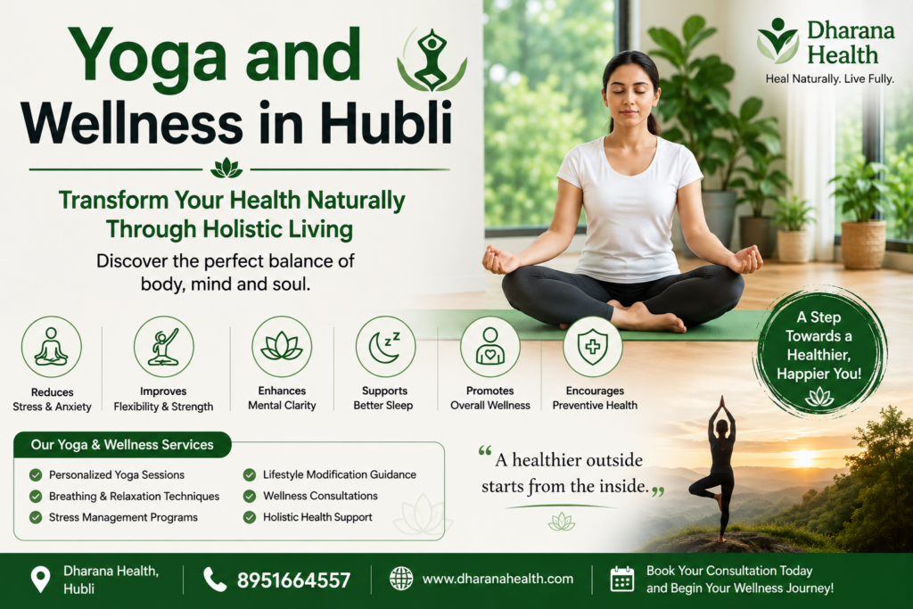 Yoga and Wellness in Hubli: Transform Your Health Naturally Through Holistic Living